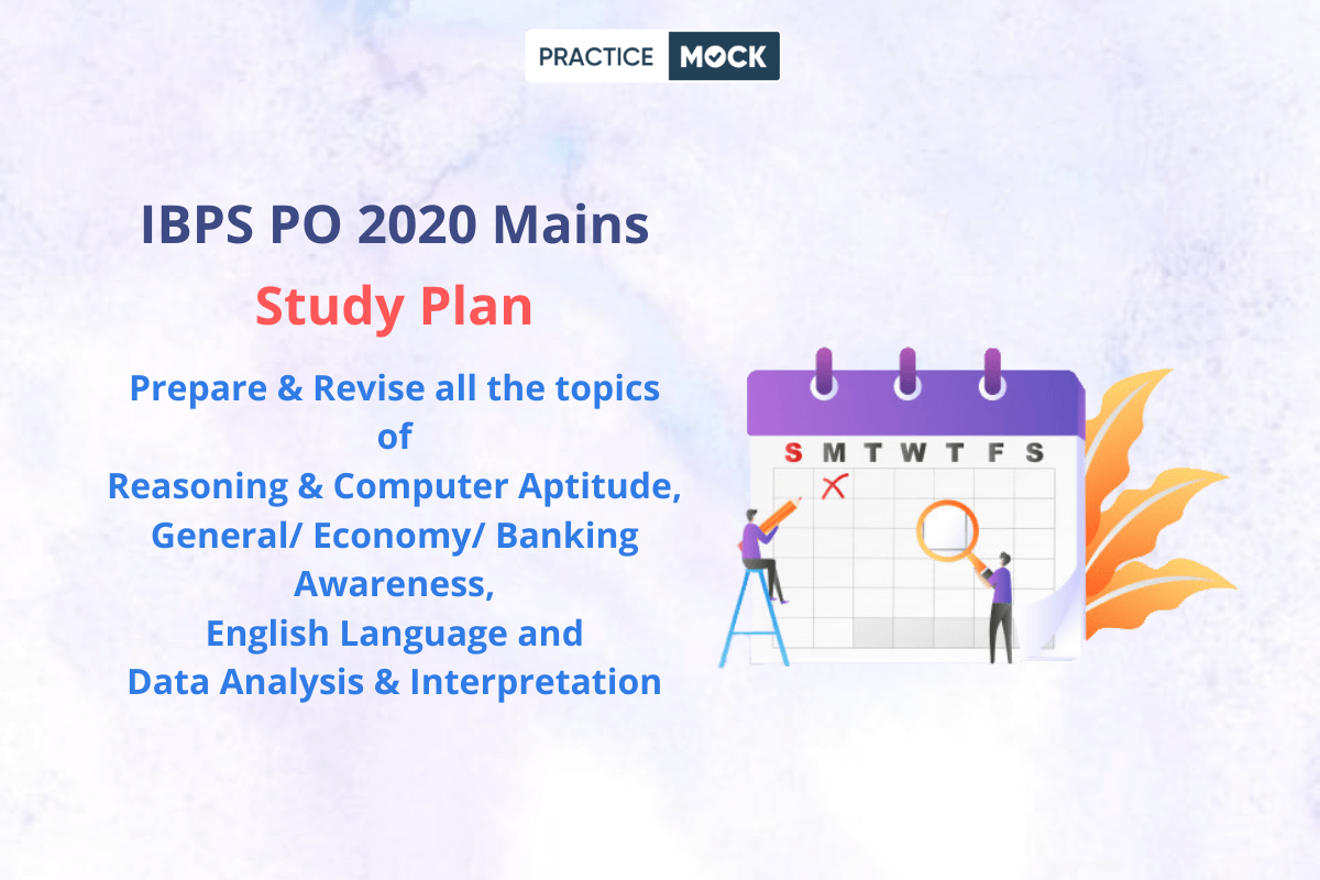 70 Days Study Plan for IBPS PO 2020 Mains