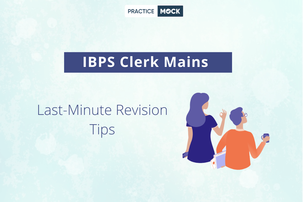 IBPS Clerk Mains Revision