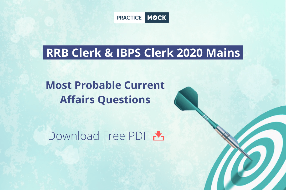 Most Probable 500+ CA Questions for RRB OA, IBPS Clerk