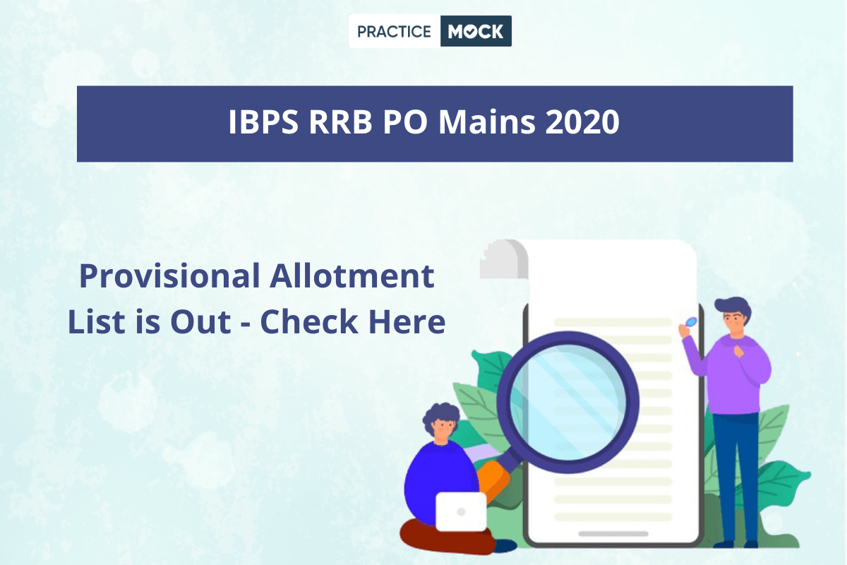 RRB PO Mains Provisional Allotment