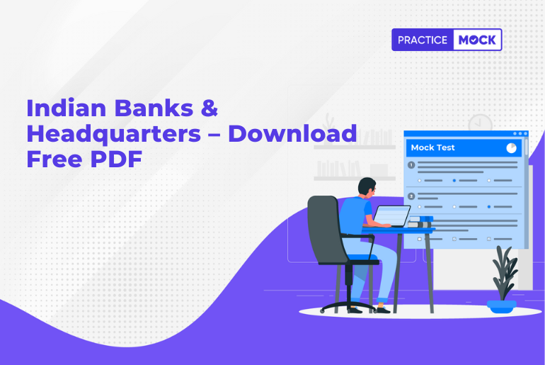 Indian Banks & Headquarters – Download Free PDF