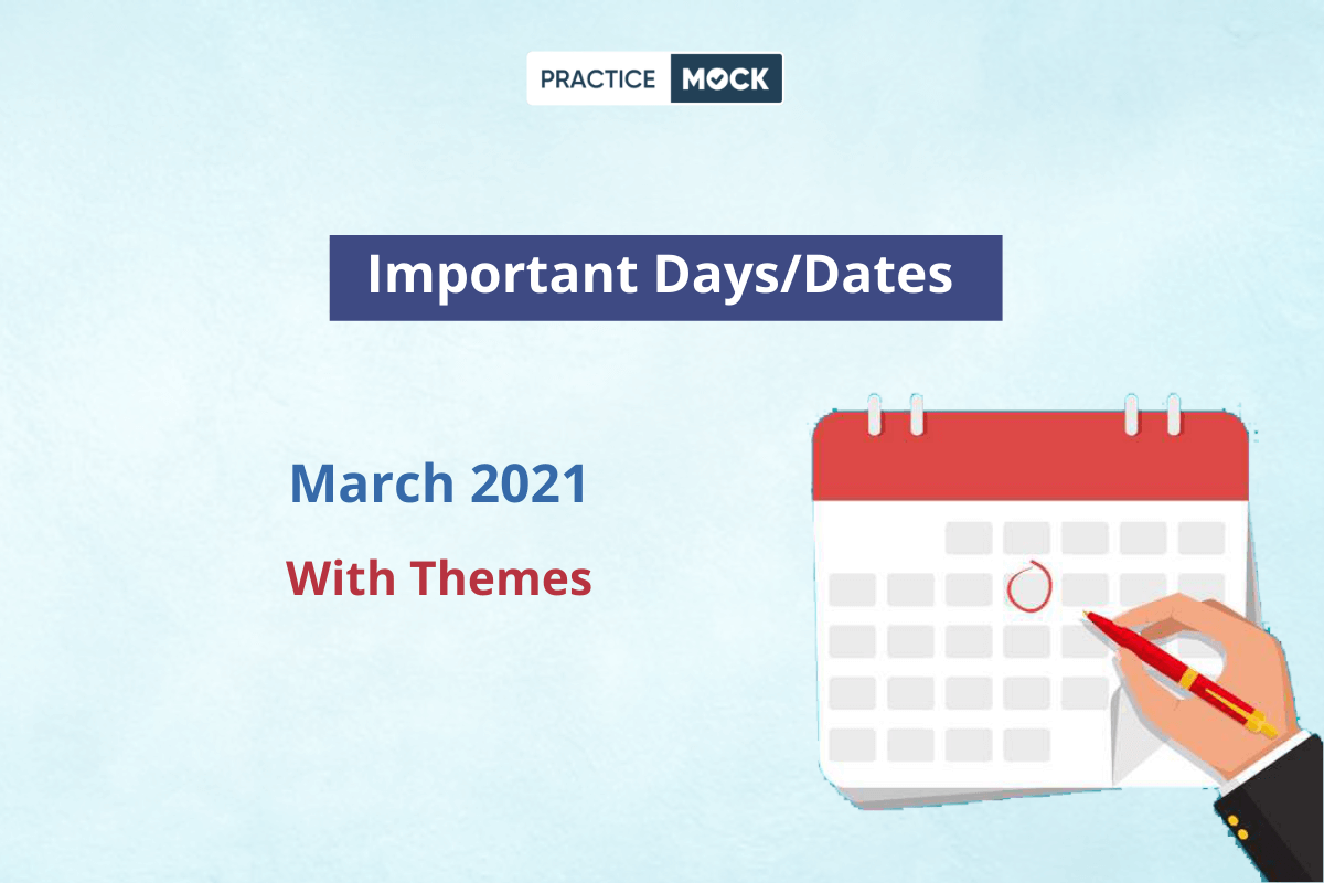 Important Days March 2021