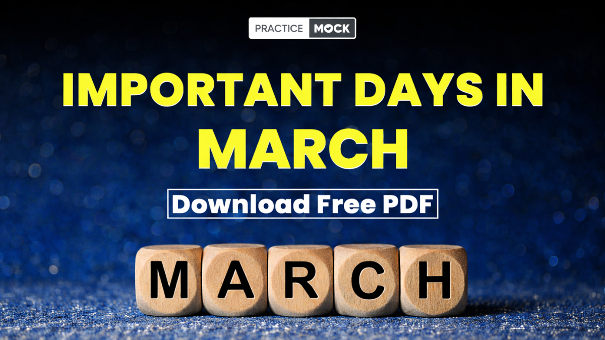 Important Days in March 2026 – National and International Dates