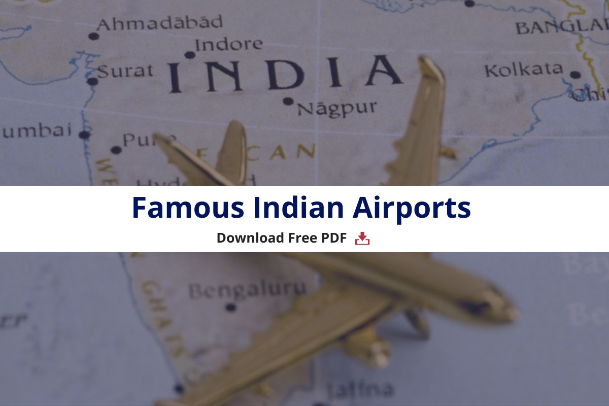 Famous Indian Airports PDF