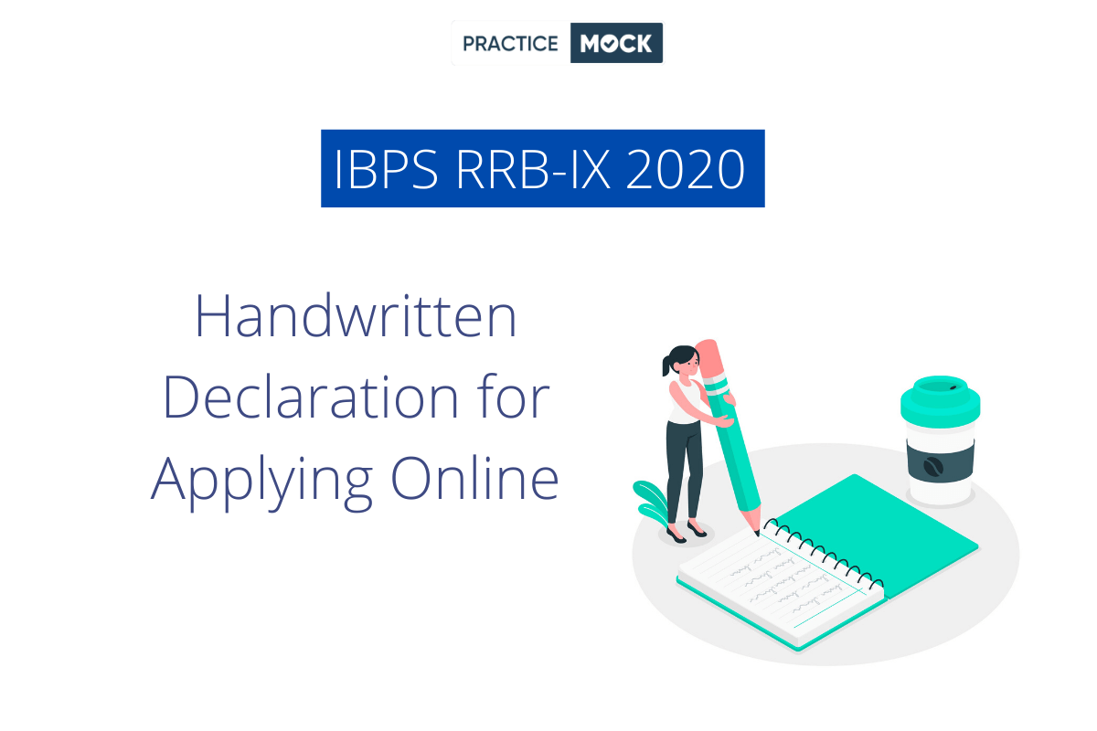 IBPS RRB-IX- Handwritten Declaration for Applying Online