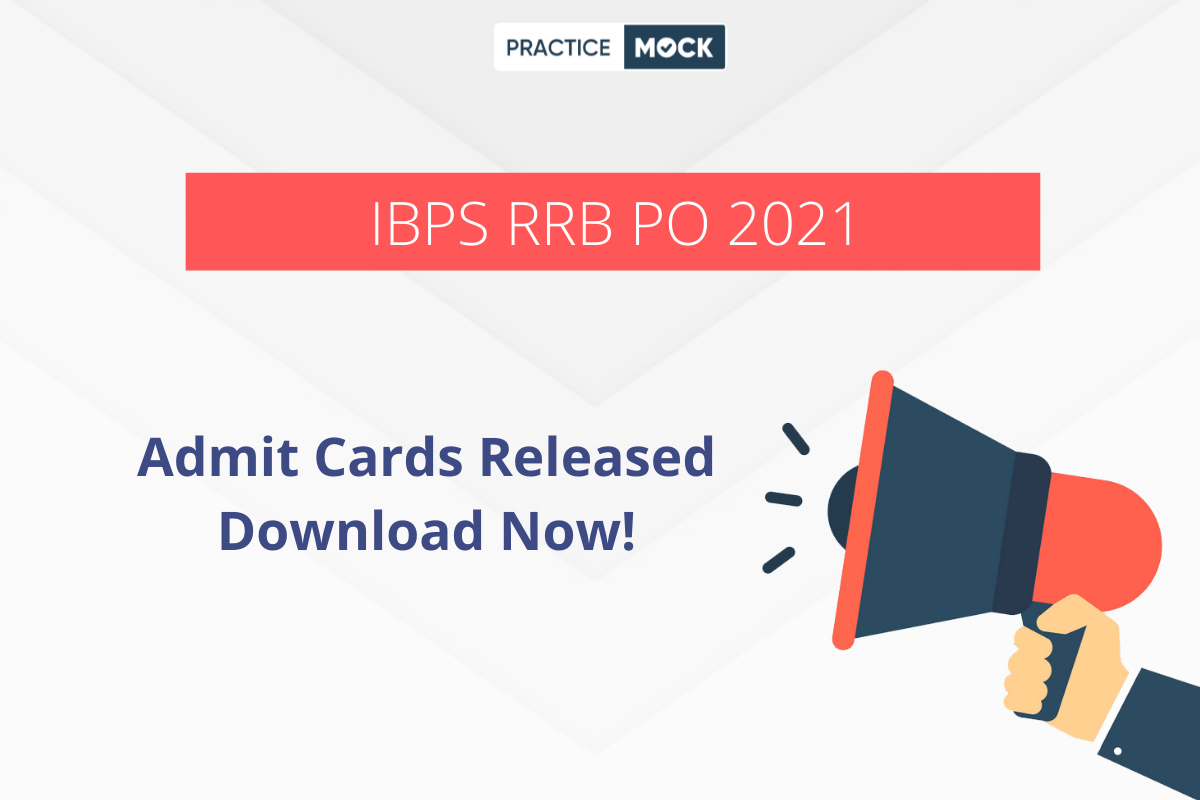 RRB PO 2021 Admit Cards