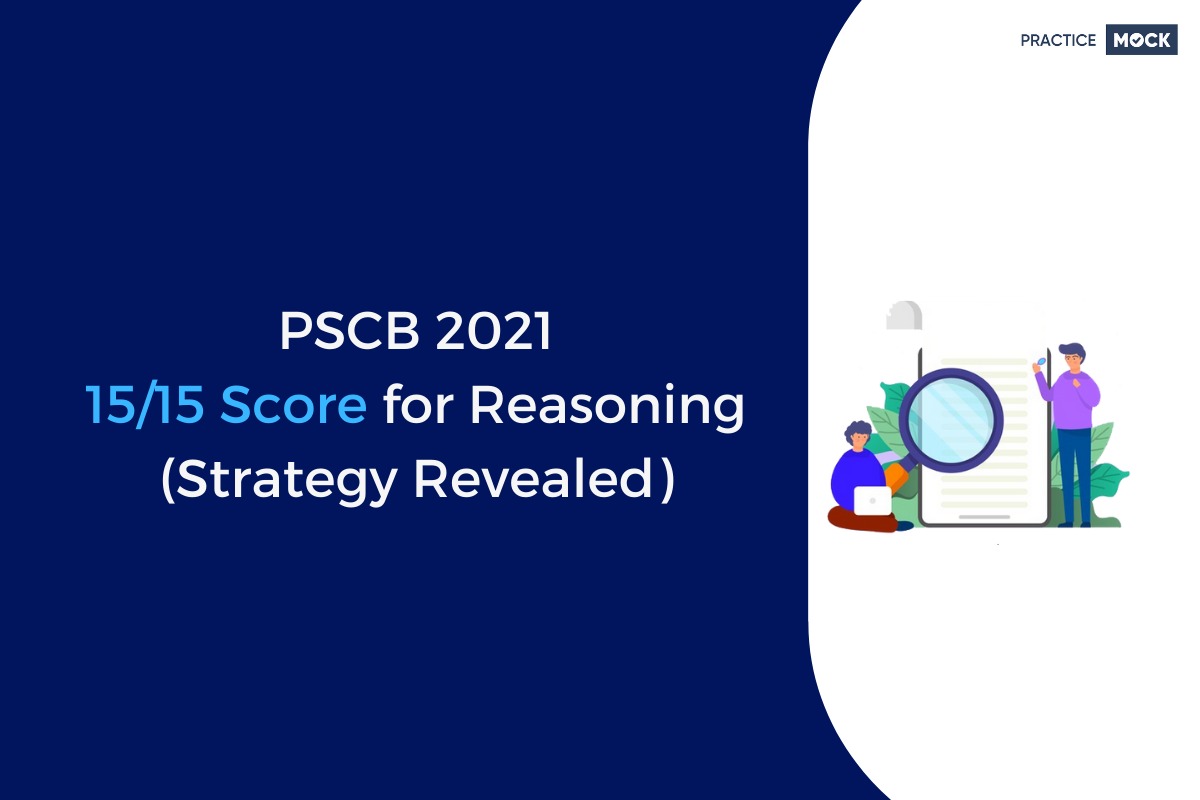 PSCB 2021 15:15 Score for Reasoning (Strategy Revealed)
