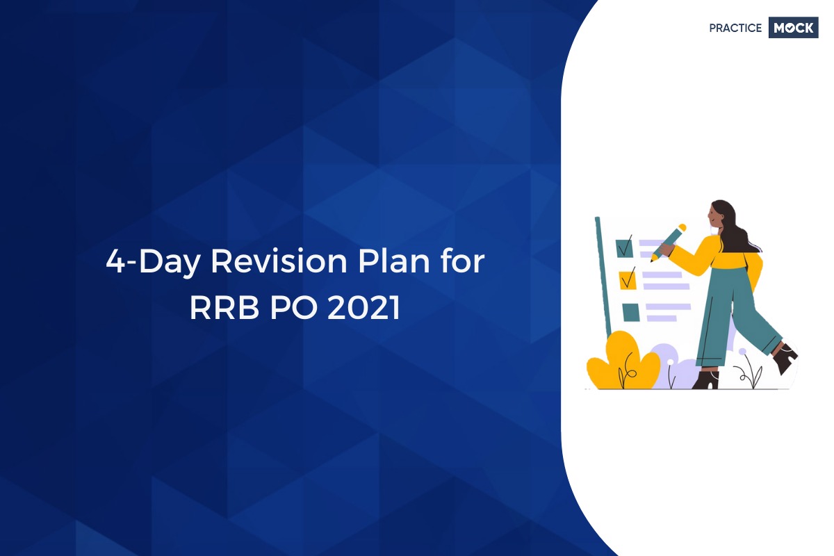 4-Day Revision Plan for RRB PO 2021