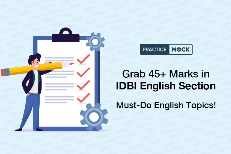 Get 45+ Marks in IDBI English Section