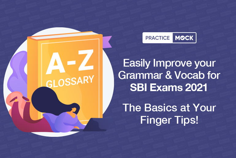 Easily Improve your Grammar & Vocab for SBI Exams-2021