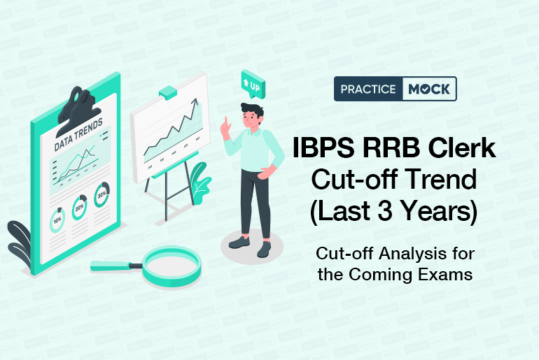 IBPS RRB Clerk Cut-off Trend (Last 3 years)