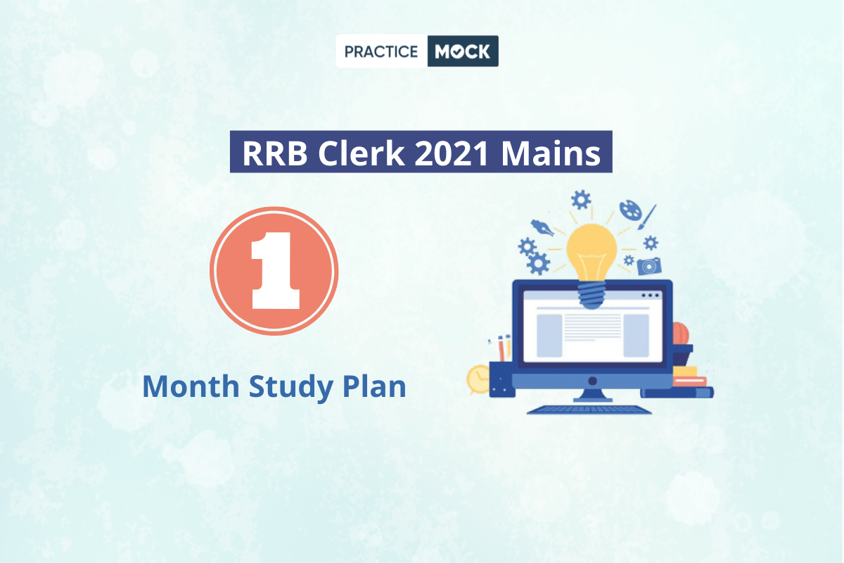 IBPS RRB Office Assistant (Clerk) 2021 Mains Study Plan of 1 Month