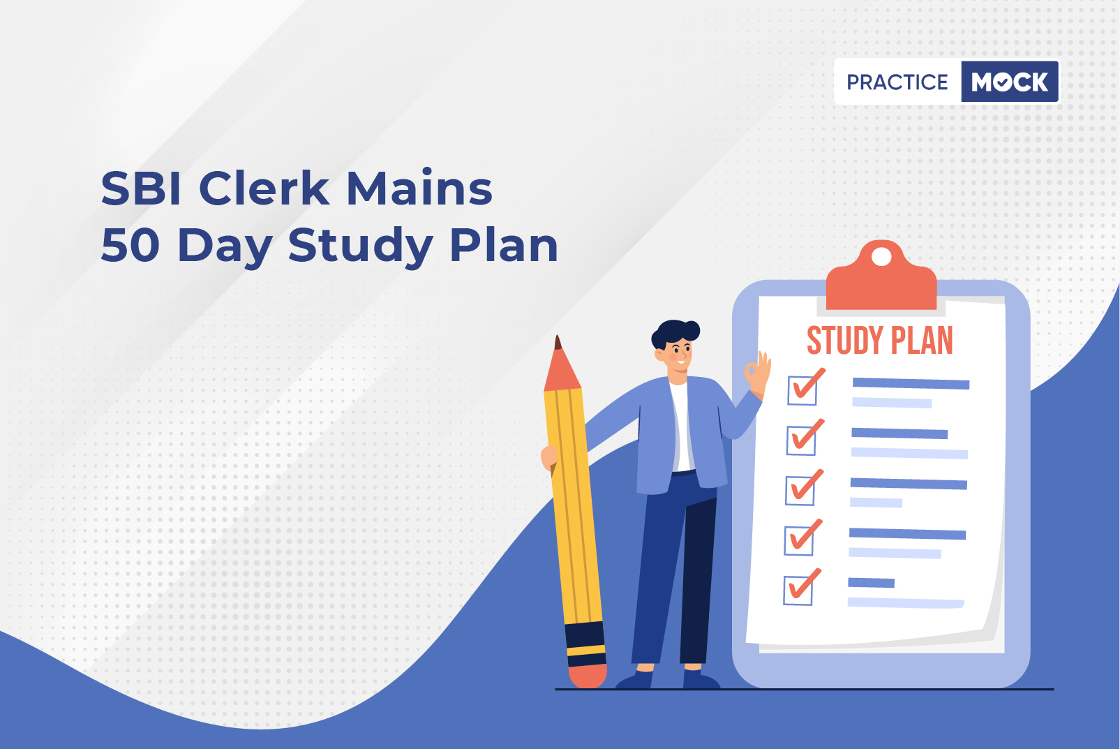 SBI Clerk Mains 50 Day Study Plan