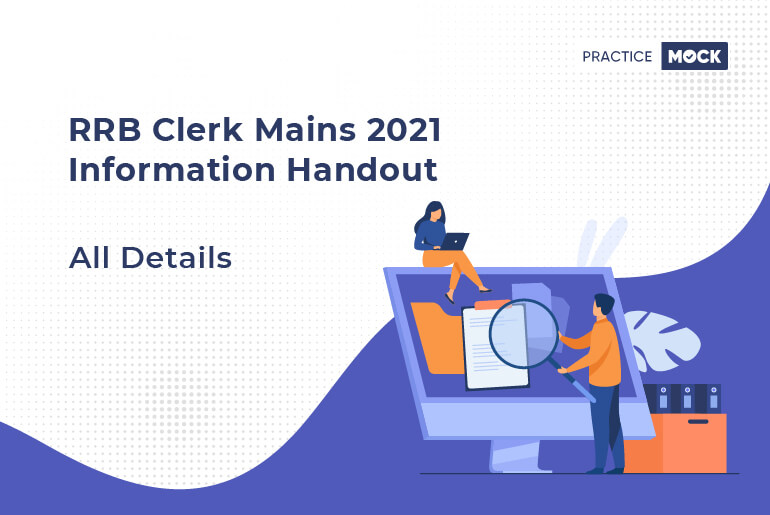 RRB Clerk Mains Information Handout