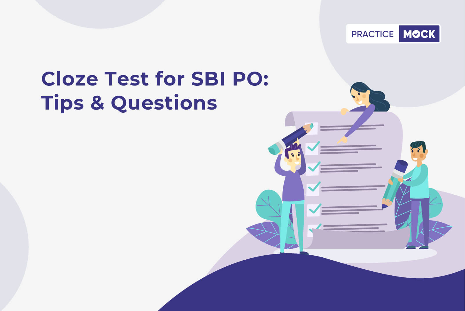 Cloze test for SBI PO - Tips & Questions