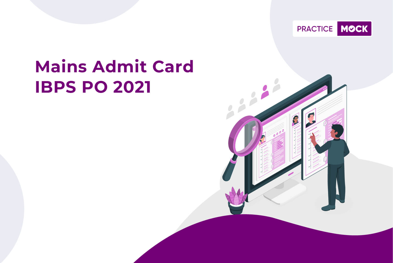 Mains Admit Card-IBPS PO 2021