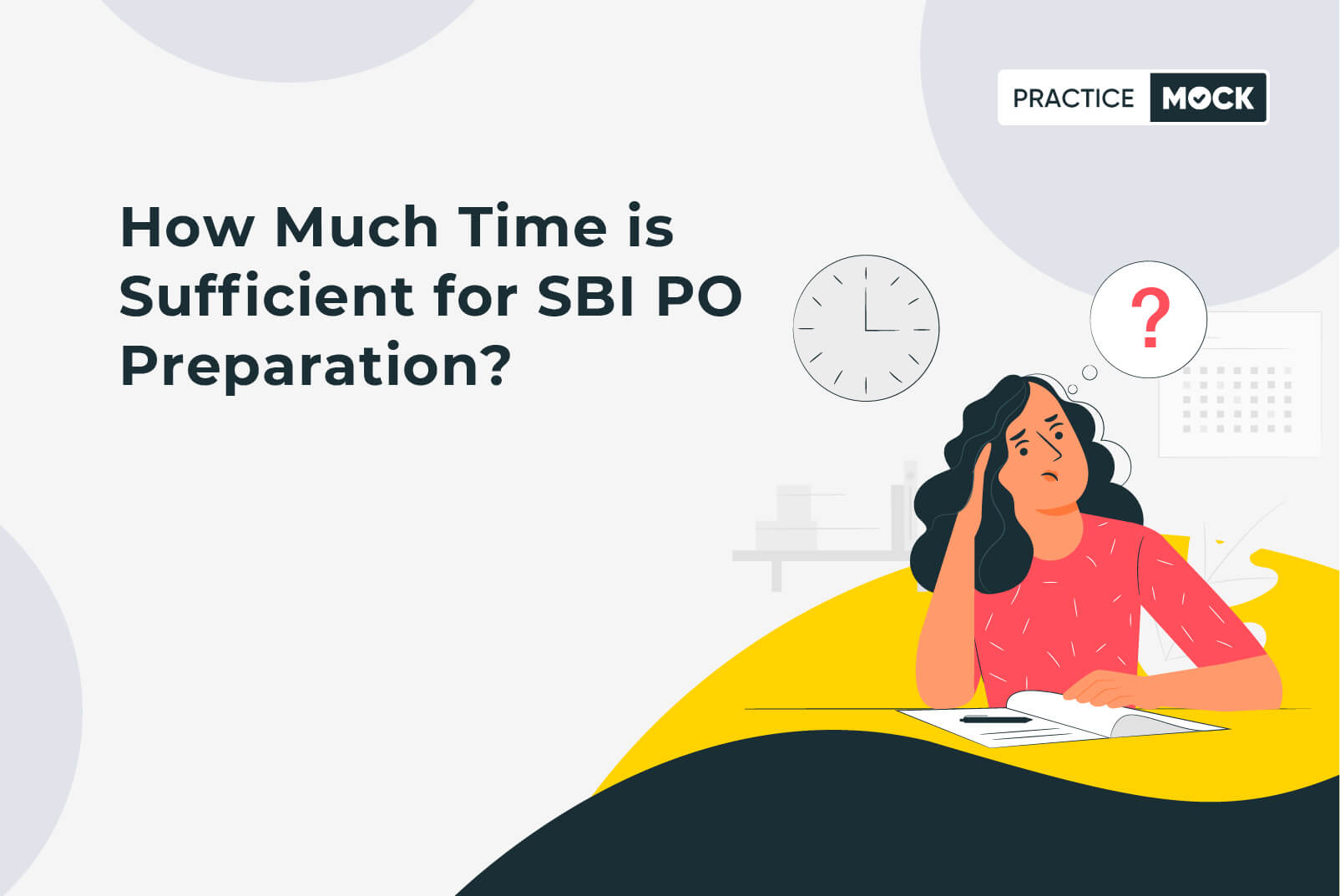 How much time is sufficient for SBI PO preparation?