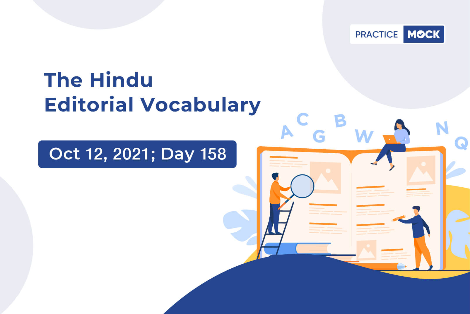 The Hindu Editorial Vocabulary– Oct 12, 2021; Day 158