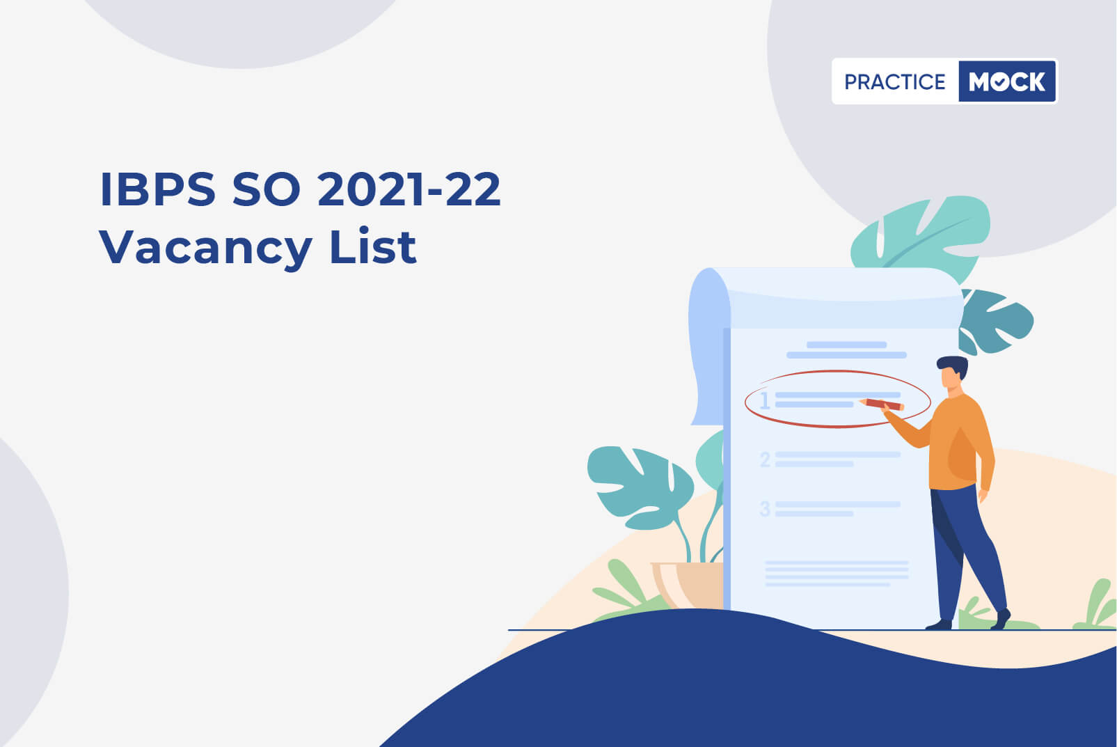 IBPS SO Vacancy List 2021-22