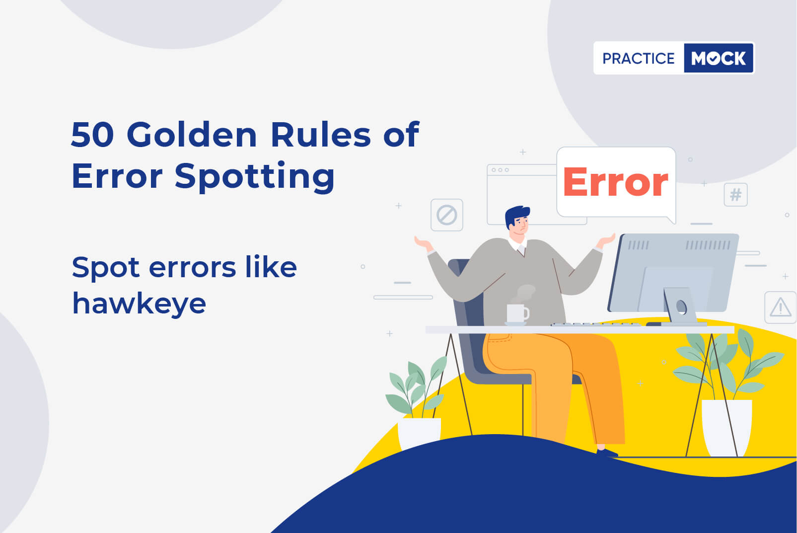 Rules for error spotting