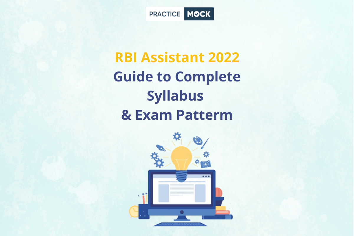 RBI Assistant Complete Syllabus 2022