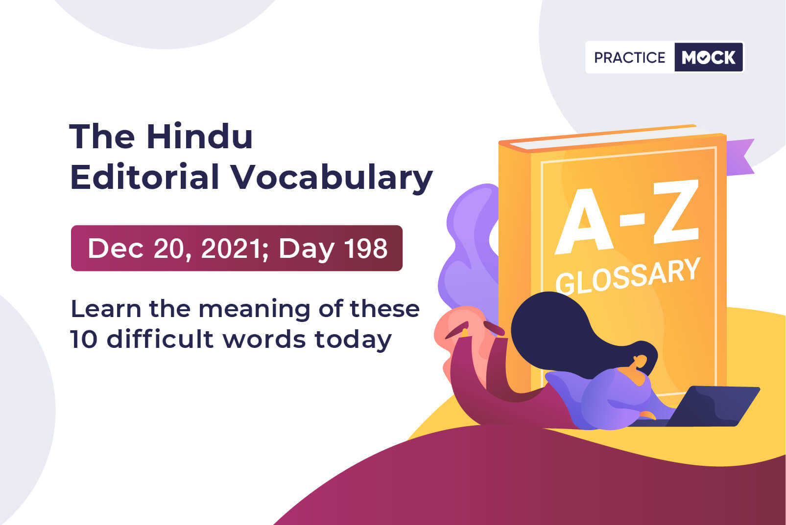 The Hindu Editorial Vocabulary– Dec 20, 2021; Day 198