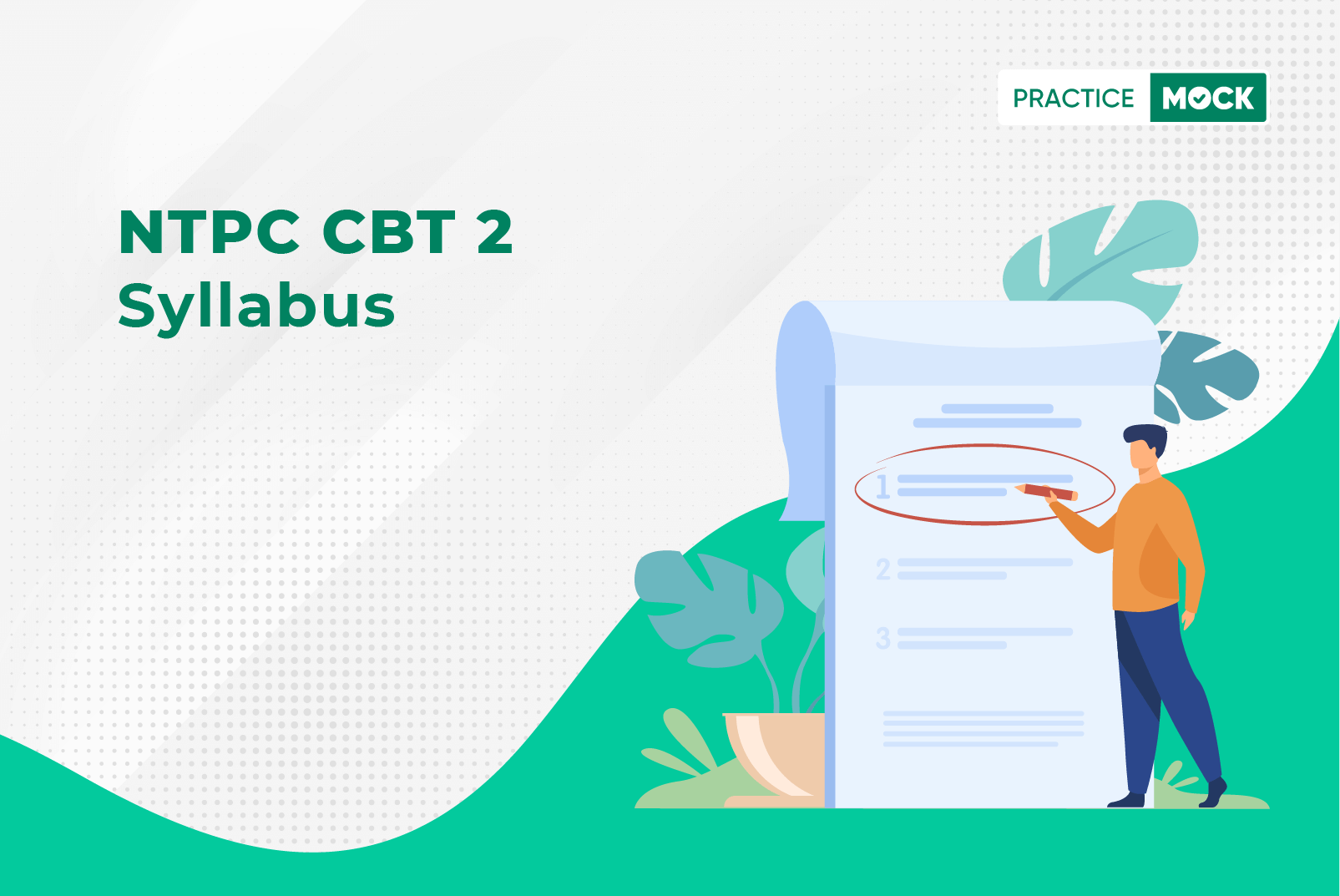 RRB NTPC CBT 2 Syllabus & Exam Pattern