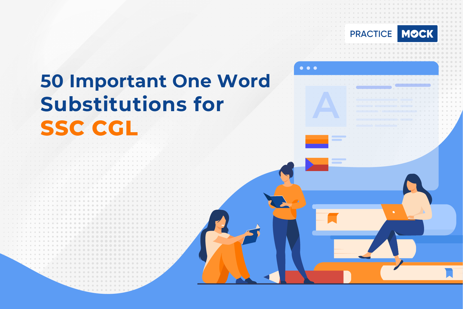 SSC CGL One Word Substitution