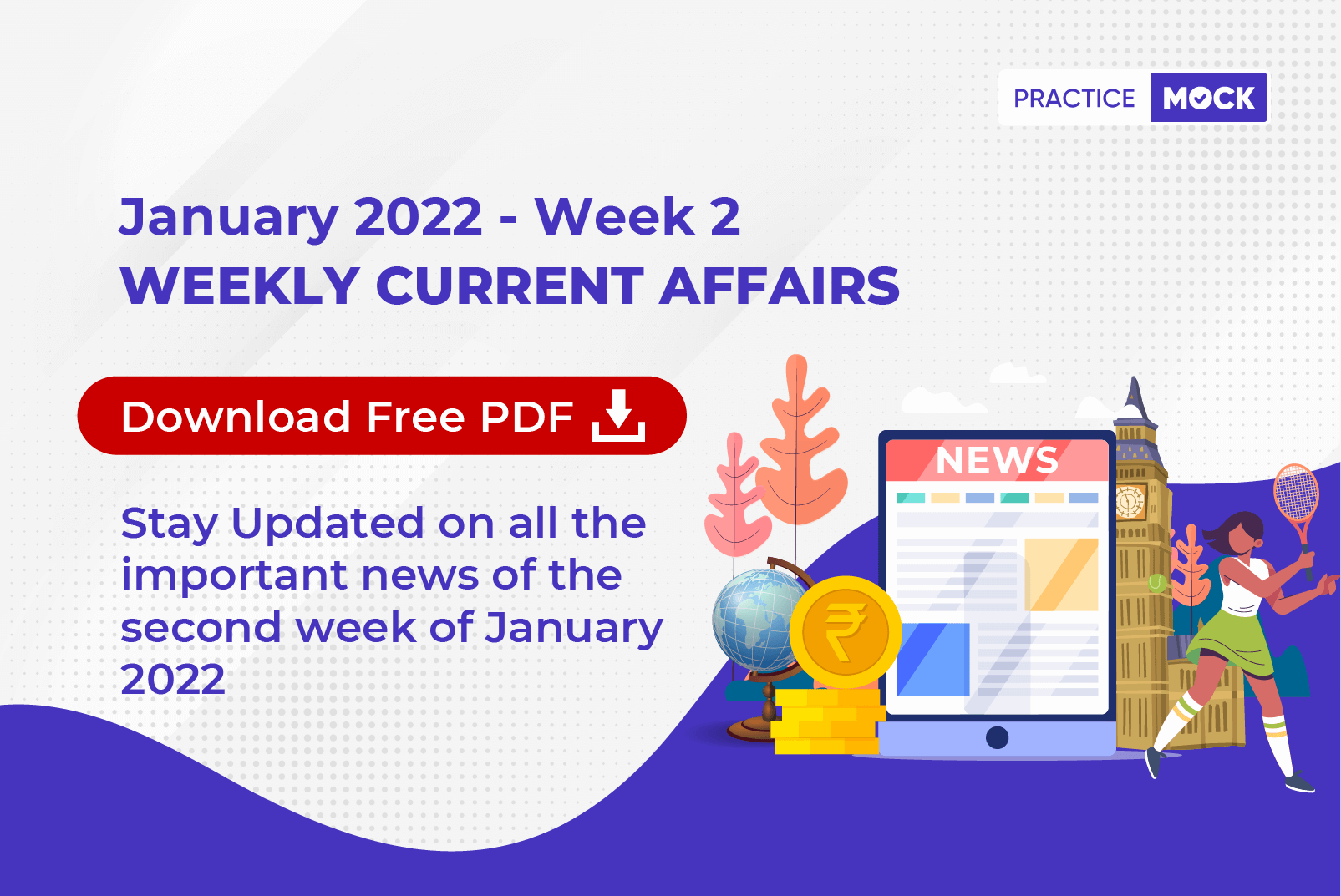 January 2022 Current Affairs- Week 2- Download Free PDF