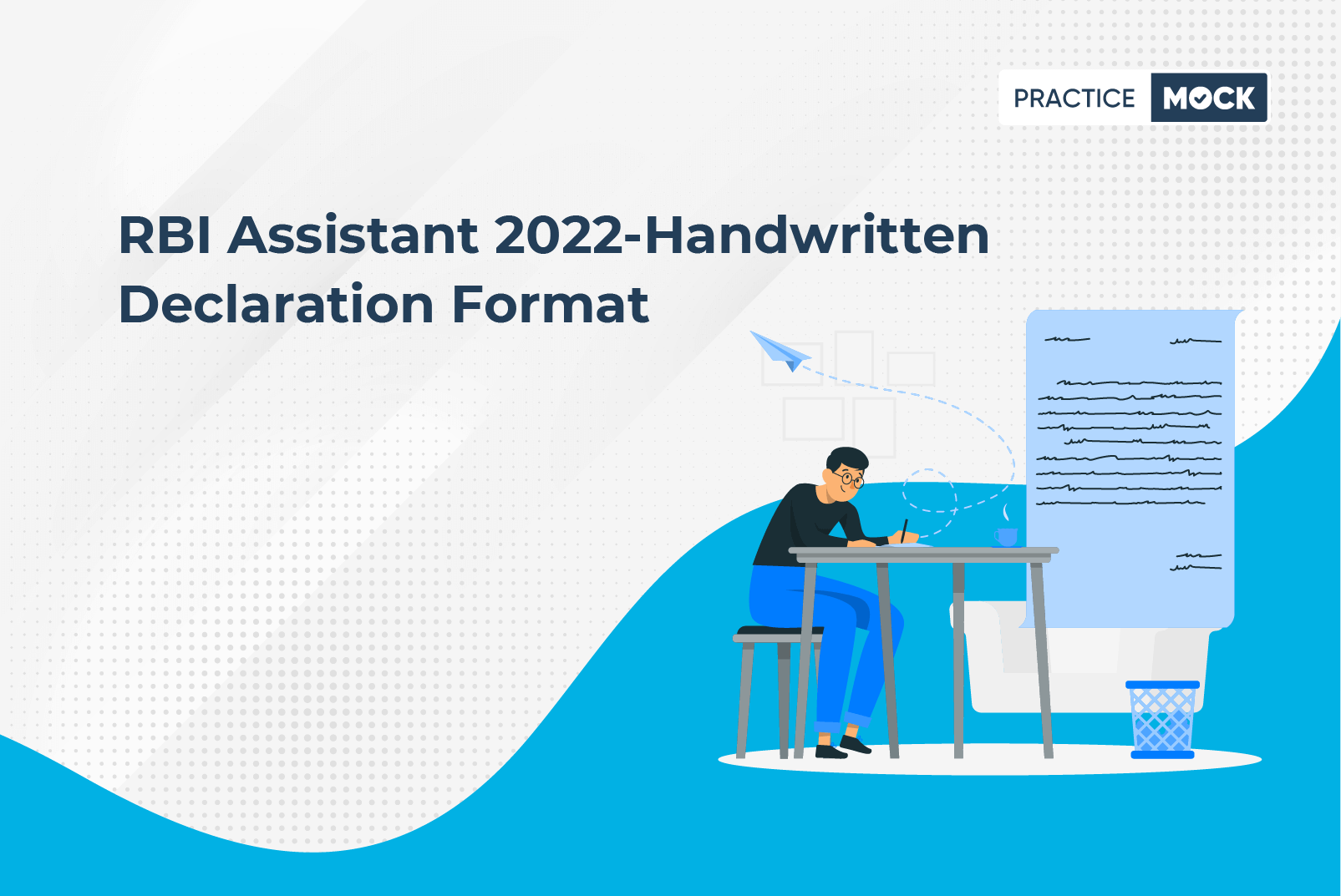 RBI Assistant Hand Written Declaration 2022 PDF- How to write it?