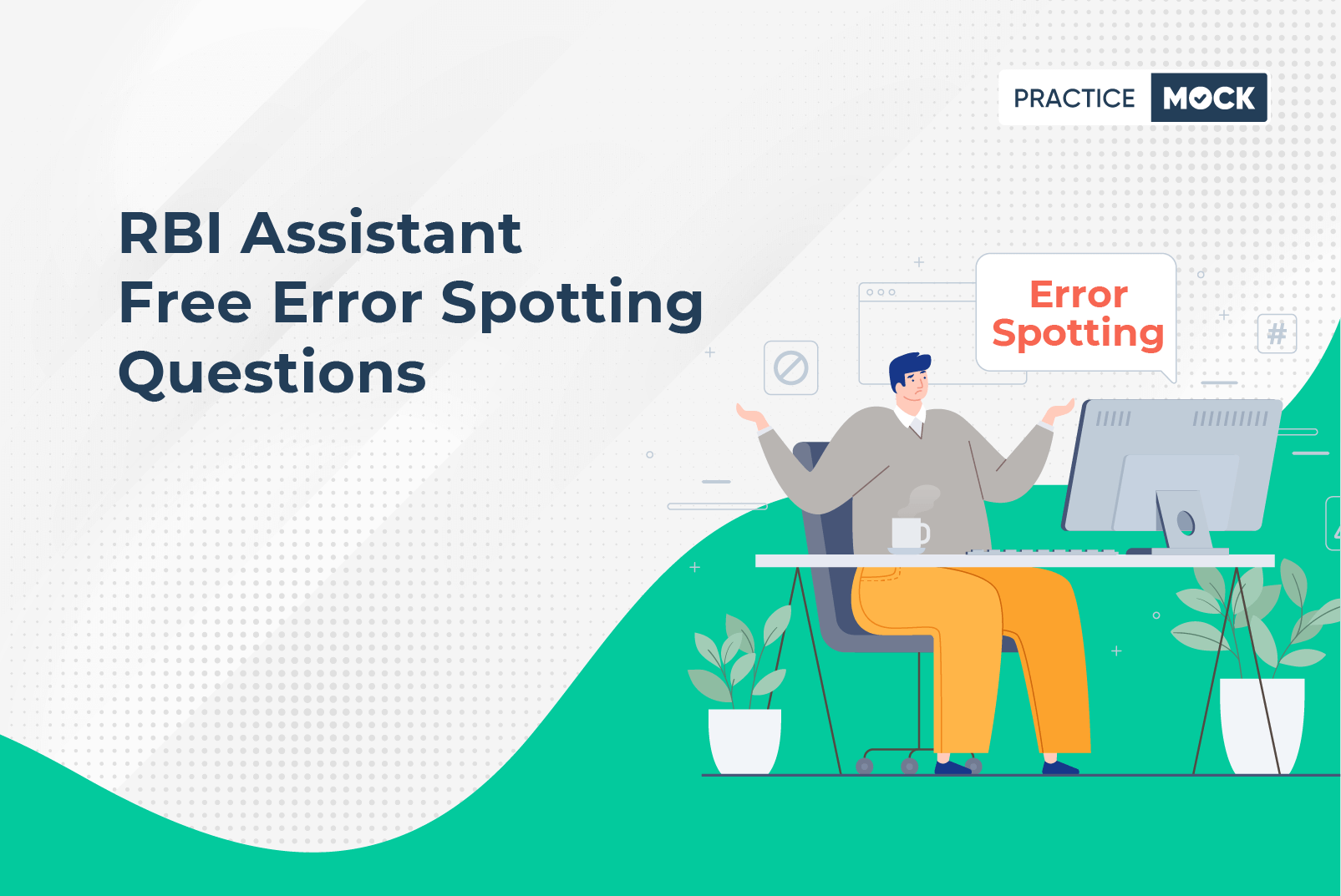 RBI Assistant Free Error Spotting Questions