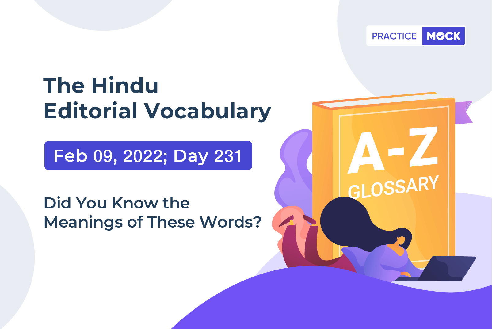 The Hindu Editorial Vocabulary– Feb 9, 2022; Day 231