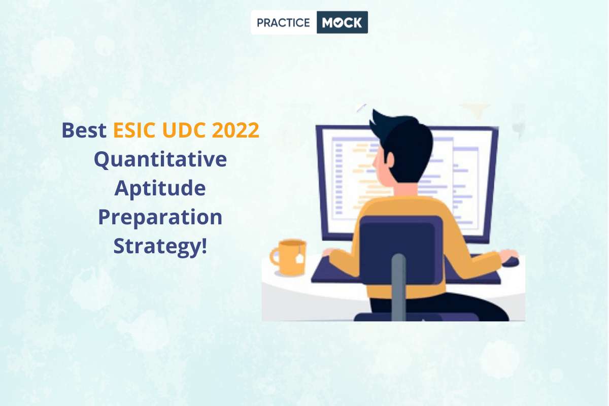 ESIC UDC Quantitative Aptitude Preparation Strategy