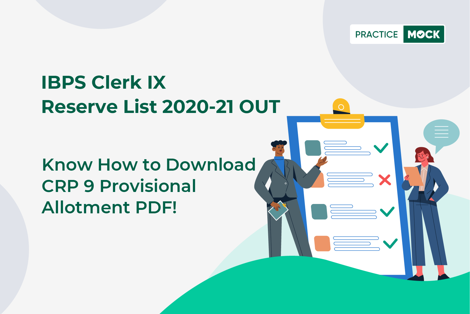 IBPS Clerk IX Reserve List 2020-21 OUT-Know How to Download CRP 9 Provisional Allotment PDF!