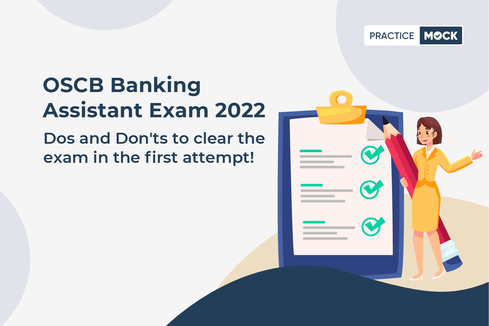 Do's & Don'ts for OSCB Banking Assistant Exam 2022