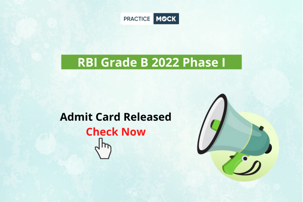 RBI Assistant Admit Card 2022 Download Prelims Call Letter Link