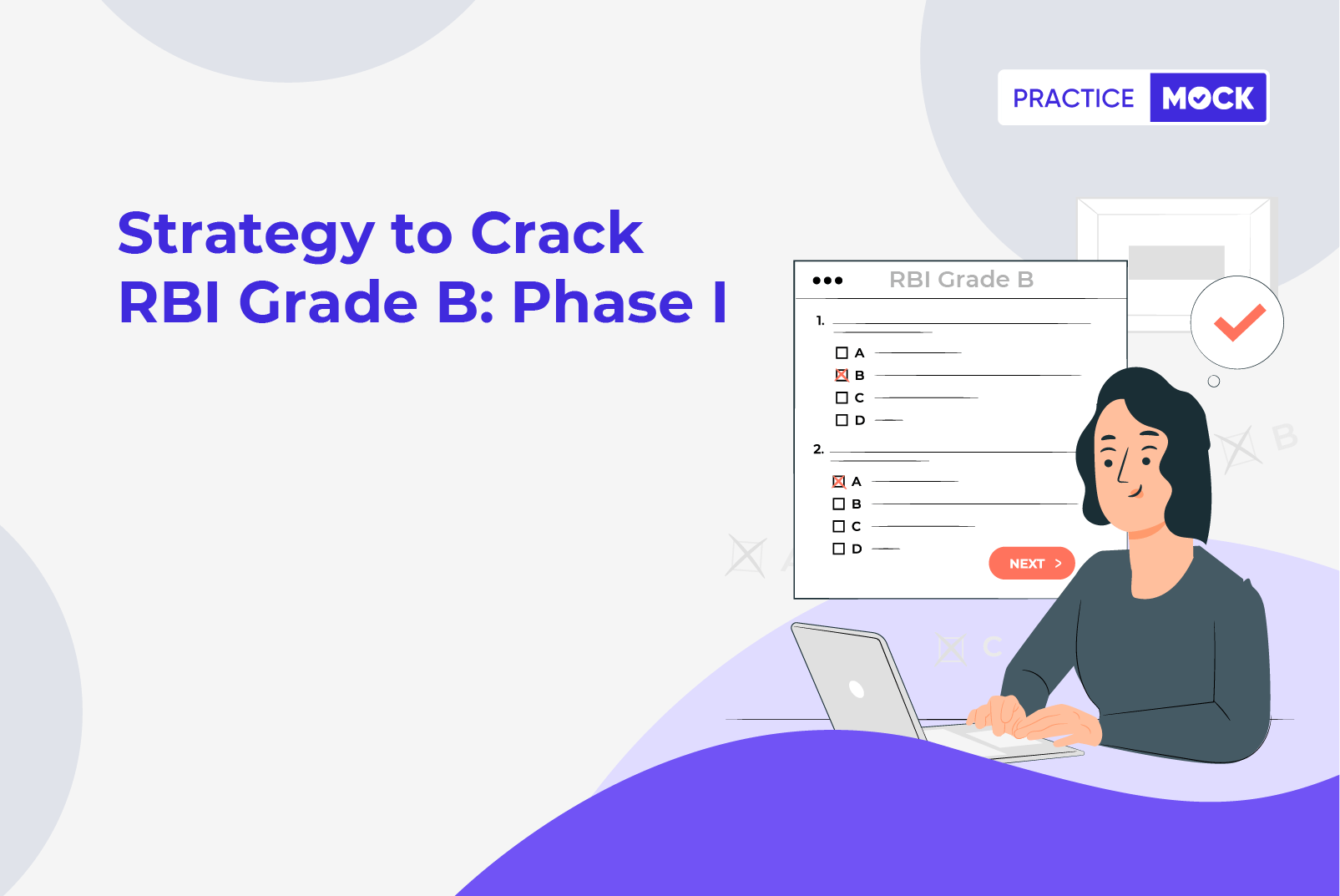 Strategy to crack RBI Grade B Phase I
