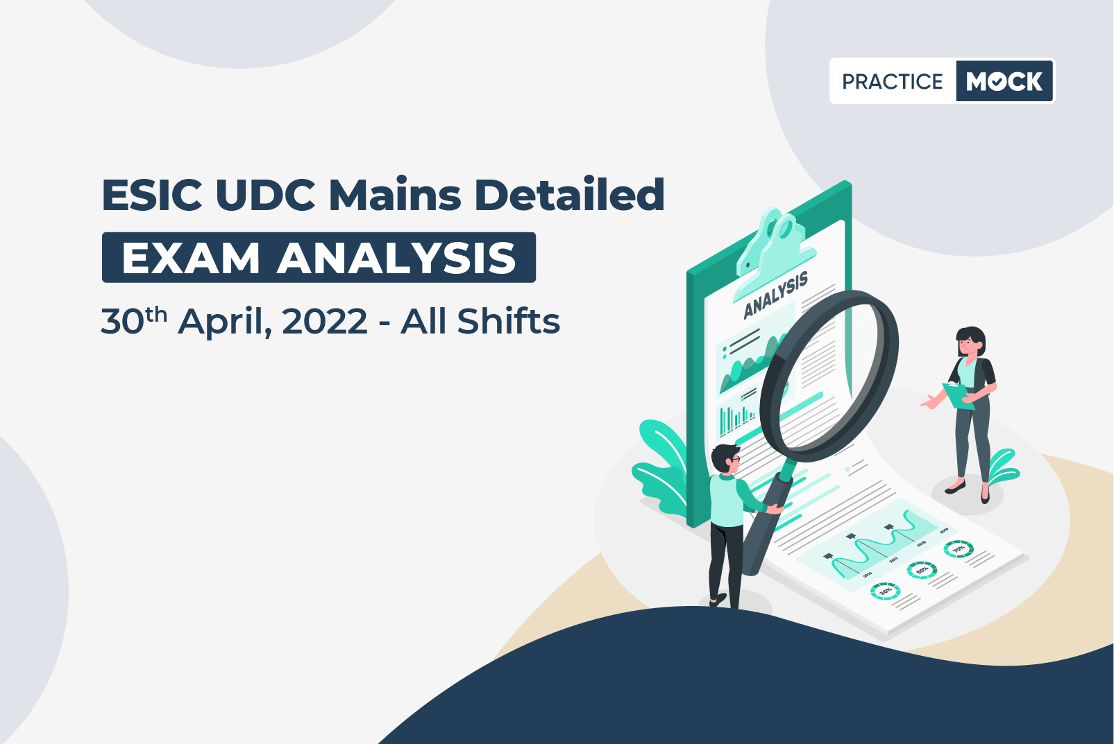 ESIC UDC Mains Exam Analysis