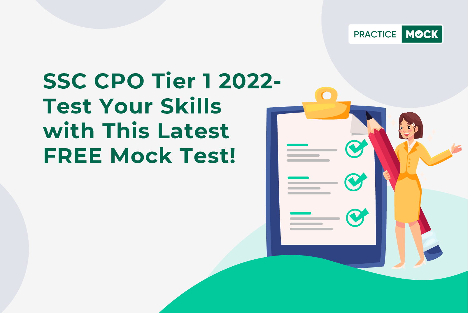 SSC CPO Tier 1 2022 Mock Tests for Success