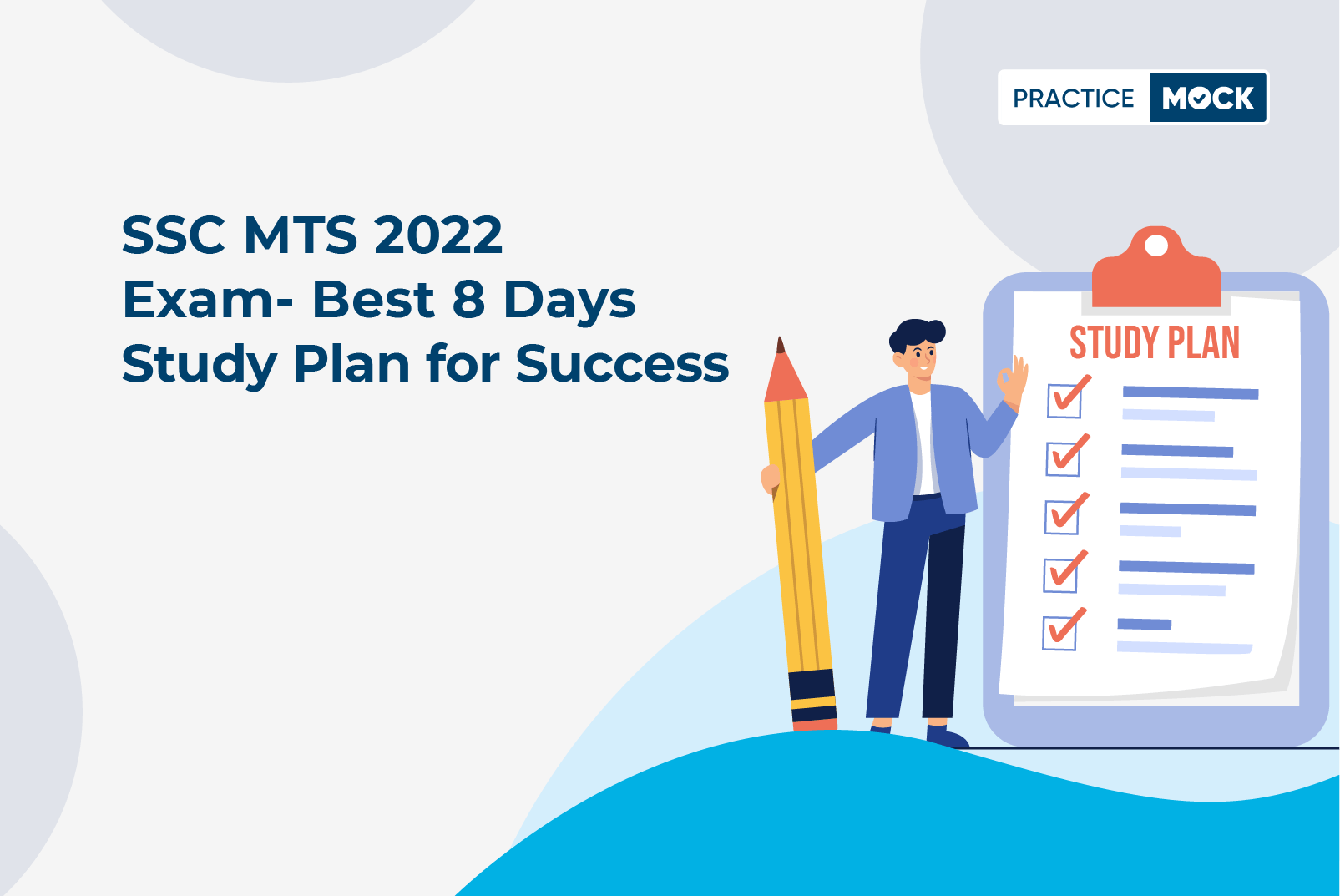SSC MTS Tier 1 2022-Best 8 Days Study Plan with Mock Tests