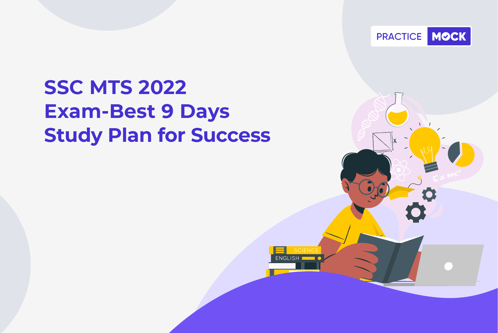 SSC MTS Tier 1 2022-Best 9 Days Study Plan with Mock Tests