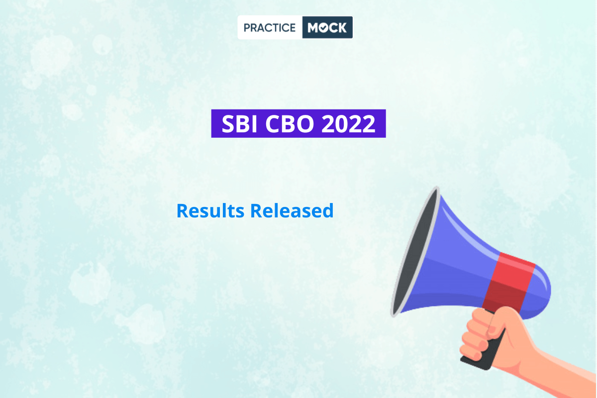 SBI CBO 2022 Results Released