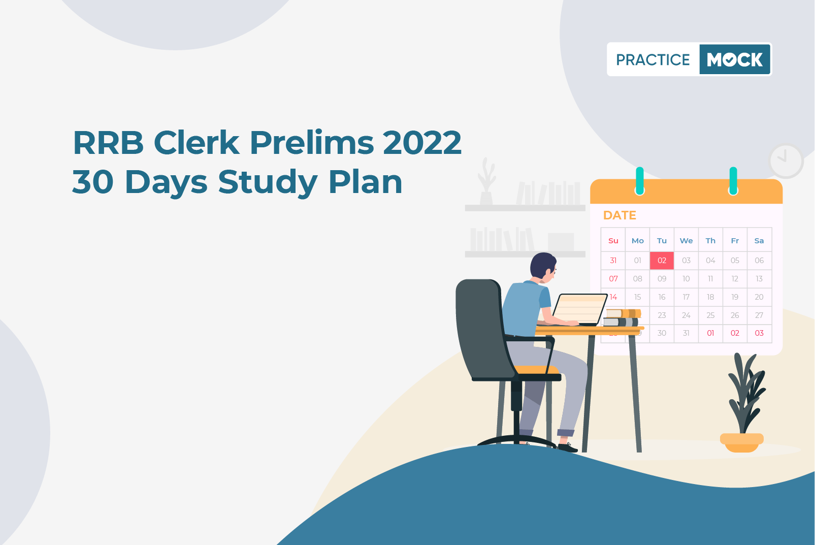 RRB Clerk 30 Day Study Plan