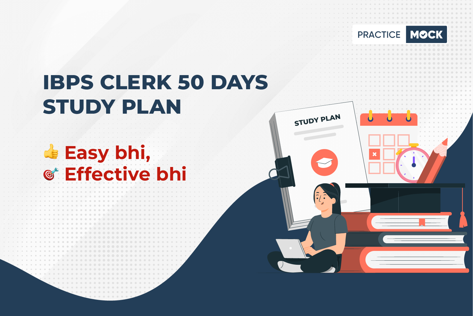 IBPS Clerk 50 Days Study Plan