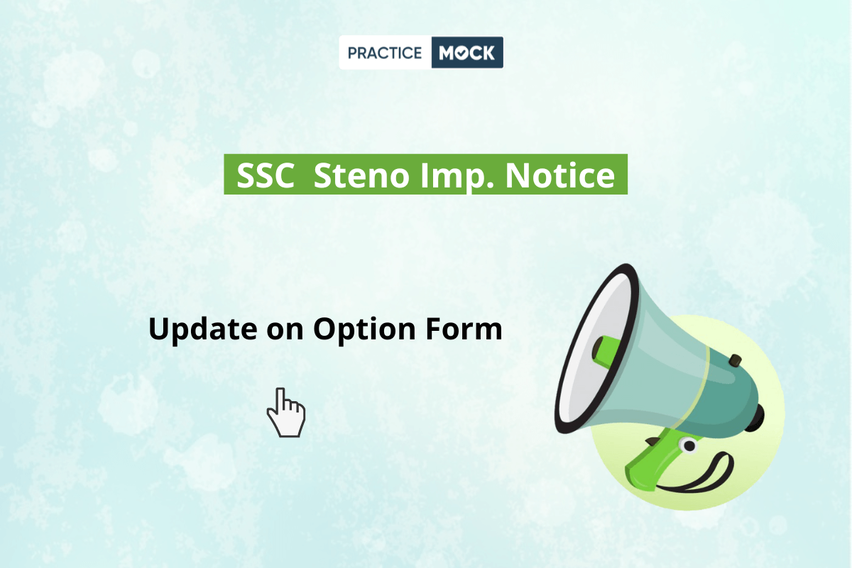 Option Form of Steno Released- Check Details