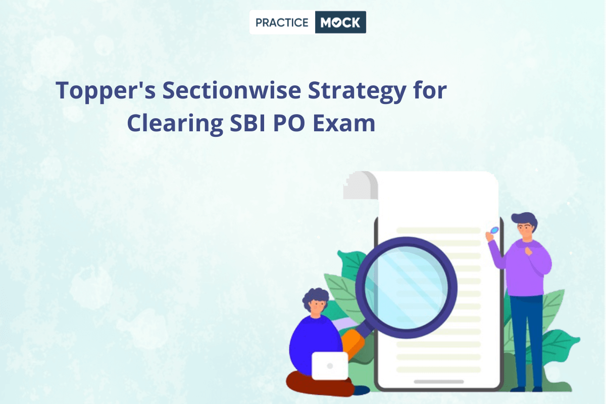 SBI PO Sectionwise Preparation Strategy