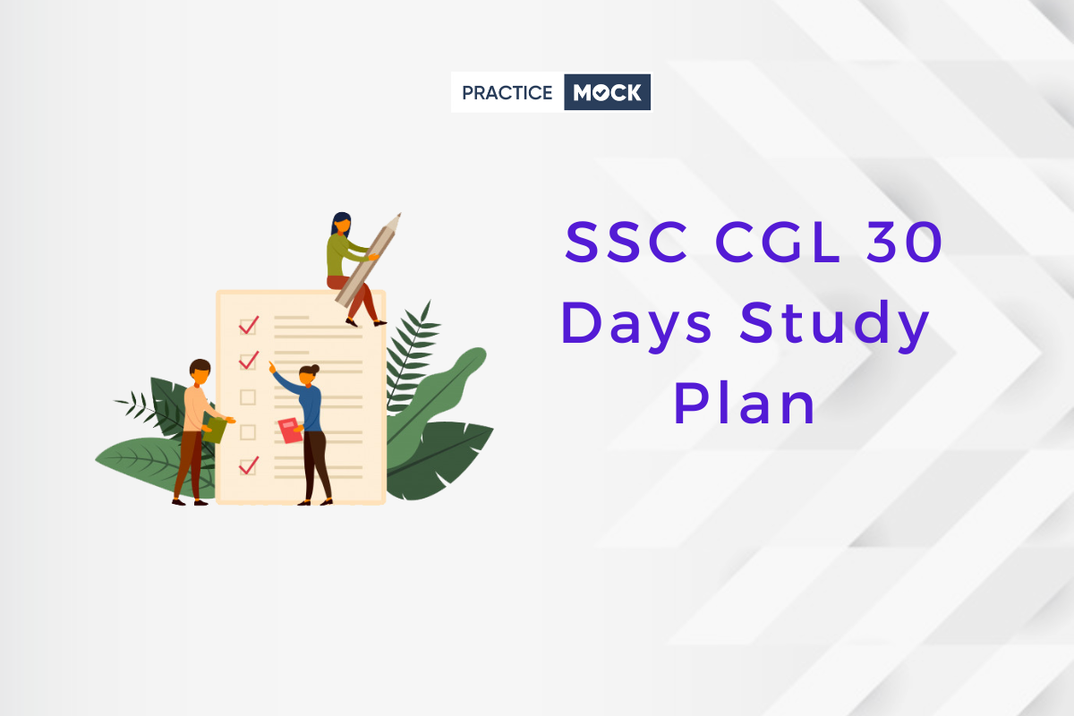 SSC CGL 30 Days Study Plan