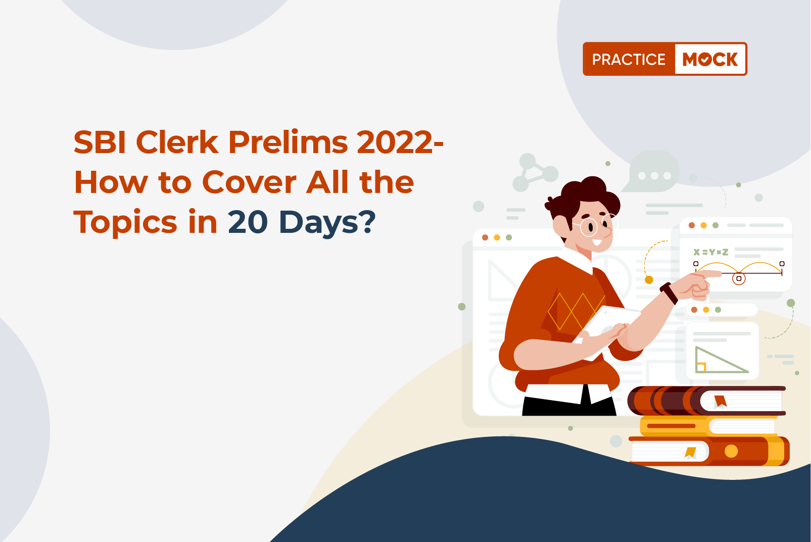 SBI Clerk 20 Days Study Plan 2022