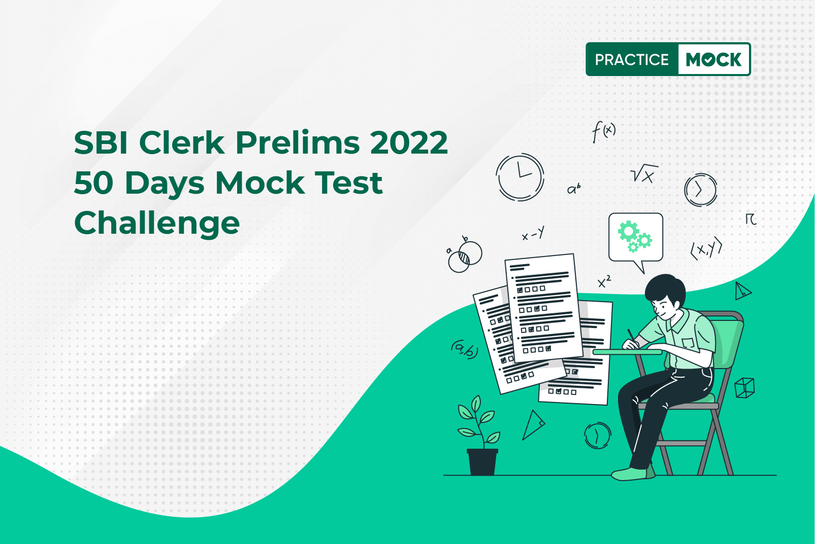SBI Clerk Prelims 2022-50 Days Mock Test Challenge