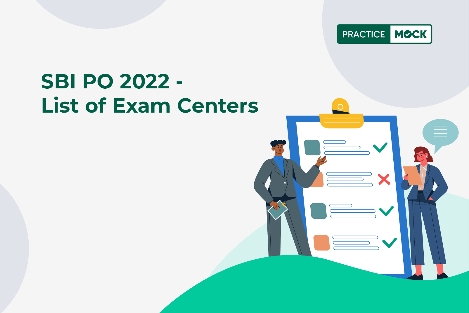 SBI PO 2022-List of Exam Centers